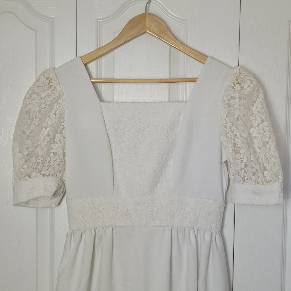 Vintage White Gown